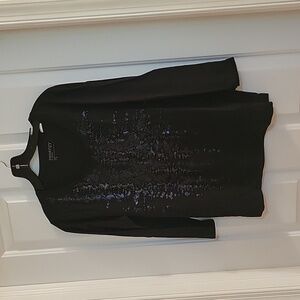 Zenergy by Chicos black, silver print medium